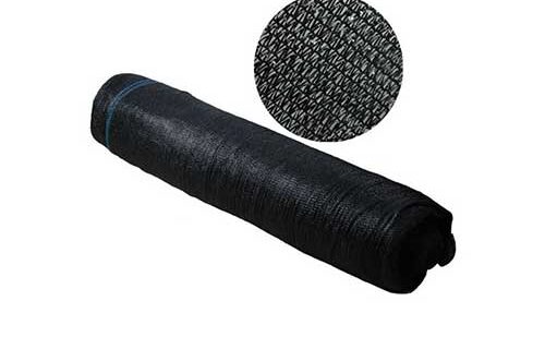 Black Round Wire Shading Net