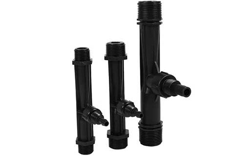 3/4"BSP Venturi Injector , Flow Range: 0.65-2.42m3/h@0.7-9.5bar, Suction Capacity: 9-92L/h